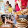 XMBYGEY Poche a Douille Patisserie,100 Poches à Douille Jetables, Poches à Douille Professionnelles, Poches à Douille Jetables p