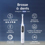 Oral-B Brosse A Dents Electrique iO 6 Blanche, 5 Modes De Brossage Dont Blancheur Et Soin Des Gencives, Capteur De Pression, Ecr