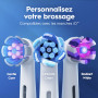 Oral-B Brosse A Dents Electrique iO 6 Blanche, 5 Modes De Brossage Dont Blancheur Et Soin Des Gencives, Capteur De Pression, Ecr