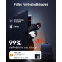 Imou 2.5K(4MP) Lot de 2 Caméra Surveillance WiFi Intérieure Caméra 360° Connectée Smartphone avec Détection Humaine AI Suivi Int