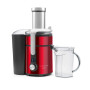 Riviera-et-Bar, PCJ677, Centrifugeuse Digitale Inox, 1300W, Rouge, Capacité 1,2L, Tube Alimentaire 84mm, Bac à Pulpe 2L, 5 Vites