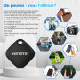 Smart Traceur GPS Android, Tag Android, Fonctionne avec l’app Google Localiser (Uniquement Android), Localisateur GPS, IP66 Impe