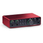 Focusrite Scarlett 2i2 4th Gen, interface audio USB pour enregistrer, composer, streamer et podcaster — des prises de son de trè