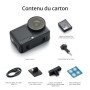 DJI Bundle Standard Osmo Action 6, caméra d’Action avec capteur carré 1/1,1″, Ouverture Variable, 4 h de Batterie, caméra d’Acti