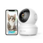 EZVIZ C6N Caméra Surveillance WiFi Intérieure 1080p, Caméra Bébé Pan/Tilt à 360°, 2.4Ghz, Vision Nocturne Intelligente avec Smar