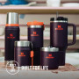 Stanley Quencher H2.0 FlowState Mug Isotherme avec Paille - Froid Pendant 9-11 Heures - Glacé Pendant 40 Heures - Thermos Lavabl