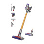 Dyson V8 Absolute™ Aspirateur Balai sans Fil – 115 AW, 40 Min d’autonomie, Brosse Motorbar Auto-démêlante, Rouleau Doux, Long su