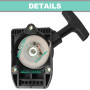 ZAMDOE Démarreur à tirette de rechange pour Stihl FS75 FS80 FS80R FS85 FS85R HT70 HT75 BG75 KM85 FC75 FC85 FR75 FR85 HL75 FH75 b