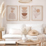 OHBIMBA® Lot de 3 Tableau Decoration Murale Affiche Décoration Chambre Maison Cousine - Poster Mural Tableaux Déco Boho Salon