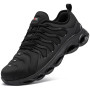 LARNMERN Chaussures de Sécurité Hommes Légere Embout Acier Confort Chaussures de Travail Mode Respirante Basket de Securite 36EU