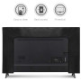 kwmobile Housse écran TV Compatible avec 32" TV - Protection d'écran télévision - Noir