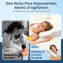 Dozion Oreiller Ergonomique Cervical pour Dormir - Oreiller Orthopédique en Mémoire de Forme, Soutien de la Nuque Latéral et Dor