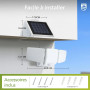 Philips lampe de Sécurité Solaires 3600LM, Étanches et Gradables à Détecteur de Mouvement LED pour Extérieur, 3 Têtes Orientable