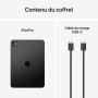 Apple iPad Pro 11 Pouces (M5) : Écran Ultra Retina XDR Verre Standard, 256 Go, Caméra Avant Horizontale 12 MP/Caméra arrière 12 