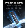 acer Predator GM6 2 to SSD M.2 NVMe PCIe 4.0 - Vitesse de Lecture jusqu'à 7200 Mo/s Disque Interne Professionnel - Stockage Gami