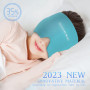 Masque Migraine - bonnet migraine relief cap, Réutilisable masque migraine et céphalées, headache hat les sinus et le stress, Co