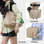 Pecute Sac de Transport pour Chien Chat, Sac à Main pour Animaux De Compagnie Sac de Voyage, Convient pour la Marche et Les acti