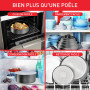 Tefal Ingenio Batterie de cuisine 20 p, Poêles, Casseroles, Induction, Revêtement antiadhésif résistant, Empilable, Compatible l