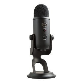 Logitech for Creators Blue Yeti Microphone USB pour Enregistrer, Streaming, Gaming, Podcast sur PC & Mac, Micro condensateur pou