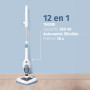 Di4 SteamClean Multi 12 ProMax, Balais Vapeur Multifonction 12 en 1, 1500W, Élimine 99,9% des virus et bactéries, Steam Cleaner 