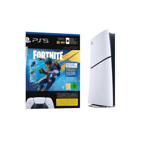 Sony PS5, Pack Console PlayStation®5 Edition Numérique 825 Go - Fortnite Flowering Chaos – Edition limitée