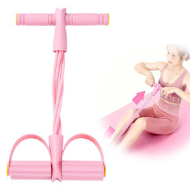 XPEX 1 PCS Appareil d'entraînement Abdominal Multifonctionnel, Bande de Fitness, Elastique Musculation, Bande élastique à 6 Tube
