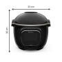 Moulinex Cookeo Touch Wifi Multicuiseur intelligent haute pression + moule à gâteaux 18 cm, 6 L, Ecran tactile, 250 recettes int