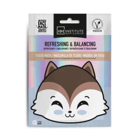 Masque Visage Vegan Enfant et Adulte en tissu Renard Imprimé - Rafraîchissant et équilibrant - Routine Beauté, Soin du visage, H