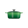 Le Creuset Cocotte Signature en Fonte Émaillée avec Couvercle, 24 cm, Ronde, 4,2 L, 4,305 kg, Bamboo, 21177244082430