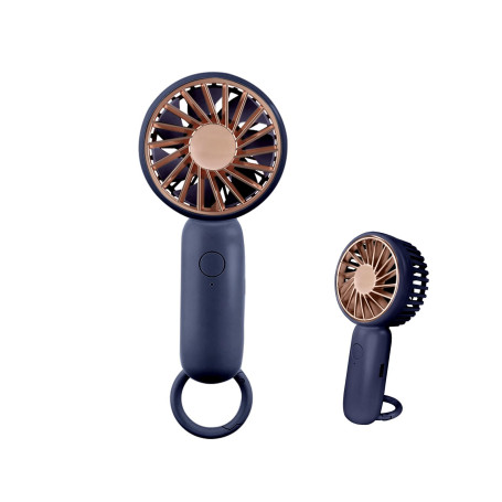 Jsdoin Mini-Handheld-Ventilator, leistungsstarker Desktop- mit Schnalle, leichter USB-Ventilator, geeignet f ür modische Frauen,