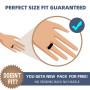 JEROOT Titan Magnetischer Ringe, 8mm Schwarz Magnetring Herren Damen, Therapeutischer Magnetische Rings Polierter Lifestyle-Ring