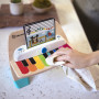 Baby Einstein, Hape Magic Touch, jouet musical en bois, 3 partitions et 6 chansons incluses, à partir de 12 mois