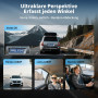 4 Canaux Dashcam Voiture Avant Arriere 2k/1080P Avec Carte SD 64GB,Camera Embarquée Voiture 3" Écran Ips, 4x 140° Grand Angle, W