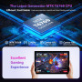 LEVIRTU Tablette 14 Pouces Android 14 Tablets, 256GB ROM(Expand to 2TB), 36GB(12+24) RAM, Octa-Core 2.0GHz,11580mAh Battery, 200
