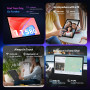 LEVIRTU Tablette 14 Pouces Android 14 Tablets, 256GB ROM(Expand to 2TB), 36GB(12+24) RAM, Octa-Core 2.0GHz,11580mAh Battery, 200