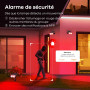Linkind Spot Solaire Exterieur Smart SL5 avec Détecteur de Mouvement, 16 Millions de Couleurs, Contrôle de Groupe, Synchro Musiq