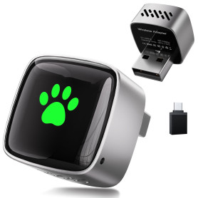 UNGY Adaptateur Carplay sans Fil, 2 en 1 pour Apple Carplay, Plug & Play Mini Carplay sans Fil pour iPhone et Plus de 1k+ Voitur