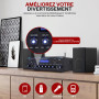 Pyle Amplificateur Bluetooth Stéréo sans Fil, Multi-Canaux, 200 Watts, Système Récepteur Audio pour la Maison avec Radio FM, Blu