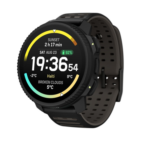 SUUNTO Vertical 2 Montre GPS Sport, Écran Tactile AMOLED Lumineux avec Design Robust, Lampe LED Intégrée, Autonomie 20 Jours, Ca