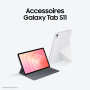 Samsung Galaxy Tab S11 11'' WiFi 128 Go, Tablette Android avec Galaxy AI, Dex, Gris, S Pen et Chargeur Secteur Rapide 25W Inclus
