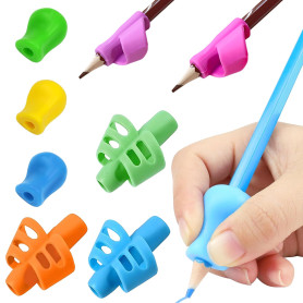 SZSMW 8 PièCes Guide Doigts Ecriture Enfant - Guide Doigt - Aide Ecriture Enfant - IdéAl Pour Les Enfants Dysgraphiques Ou Les A