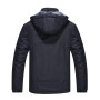Zoofly Veste Homme Hiver Coupe-Vent Manteau Ski Homme Poches Zippées Veste Imperméable Chaud Doublure Polaire Veste De Montagne 