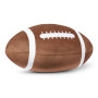 Amazon Basics NFL Football Américain Peluche Coussin, Jouet Oreiller Peluche Style Sport pour Lit ou Canapé, Décoration Chambre 