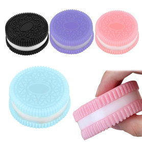 KYLOS Squishy Oreo, Lot De 4 Jouets Anti-Stress À Écraser En Forme De Taba - Soulage Le Stress - Ultra Doux - Décompression - Jo