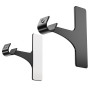 niffgaff Support Tringle Rideaux sans Perçage pour Coffre Volet Roulant – Fixation Autocollante, Convient aux Barres 19–28 mm, L