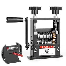 Denudeur Cable Electrique, Orifesio Machine à Dénuder le Cuivre Manuelle avec 6 Canaux et 5 Lames, Denudeur Cable pour 3 à 17 mm