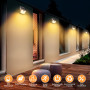 Giliwosy Lampe Solaire Exterieur, 【Lot de 6】 Lumière Solaire Extérieure, 3 Modes IP65 Étanche - Éclairage Extérieur Solaire pour