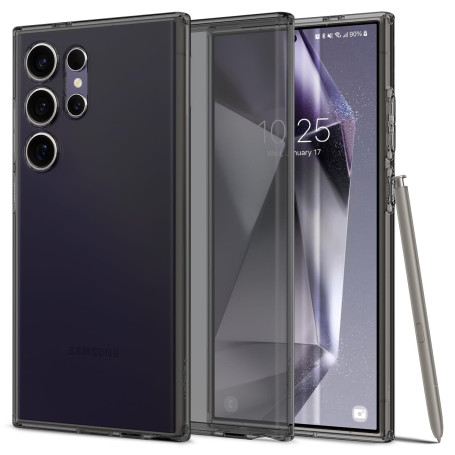 Spigen Liquid Crystal Coque Compatible avec Samsung Galaxy S24 Ultra 5G - Cristal Sidéral