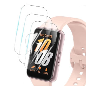 [5pcs] film d'Hydrogel Protecteur d'écran pour Samsung Galaxy Fit 3, Protection d'écran transparente flexible HD TPU [sensibilit