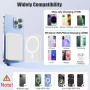 Batterie Externe Magnétique Power Bank sans Fil 5000mAh, PD 20W Charge Rapide Power Bank avec USB-C Entrée Chargeur Portable